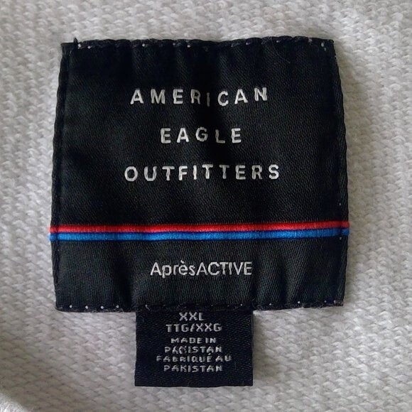 American Eagle Outfitters Womens Long Sleeve Crewneck Sweater Americana Size XXL - Picture 2 of 5